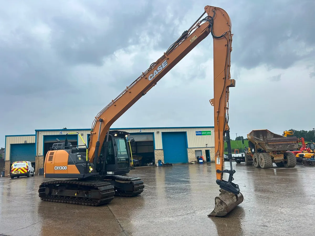 2021 Case CX130D Long Reach Only 2500Hrs - MULLANS - Image 2
