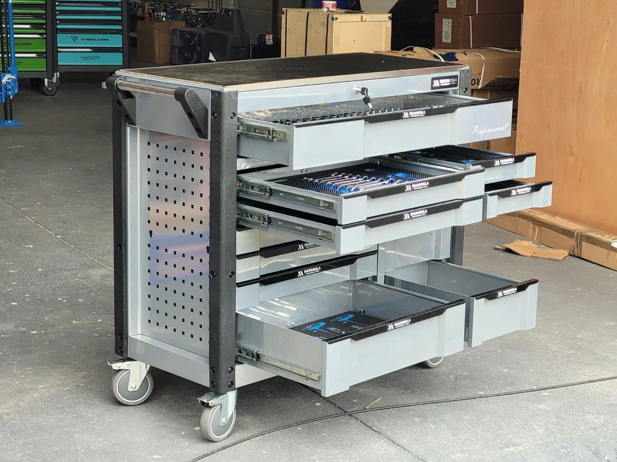 Manarola 12 Drawer Tool Box – Fully Loaded - Image 3