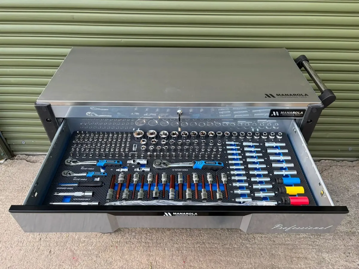 Manarola 12 Drawer Tool Box – Fully Loaded - Image 4