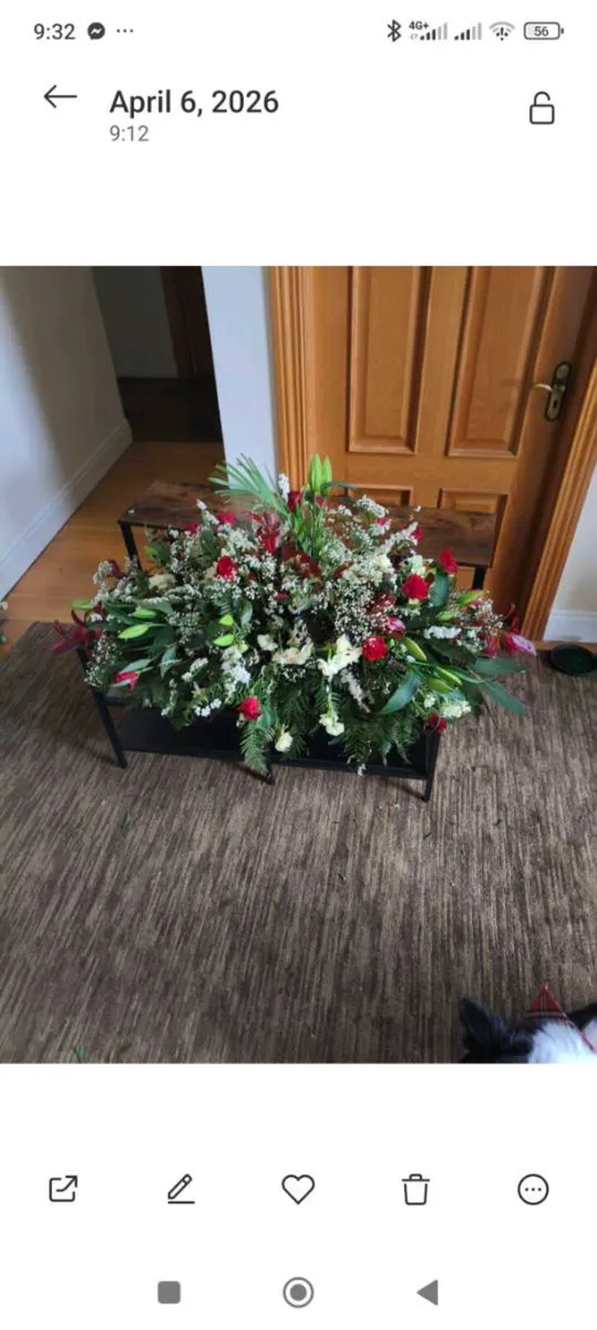 Beautiful flowers arrangement made to order