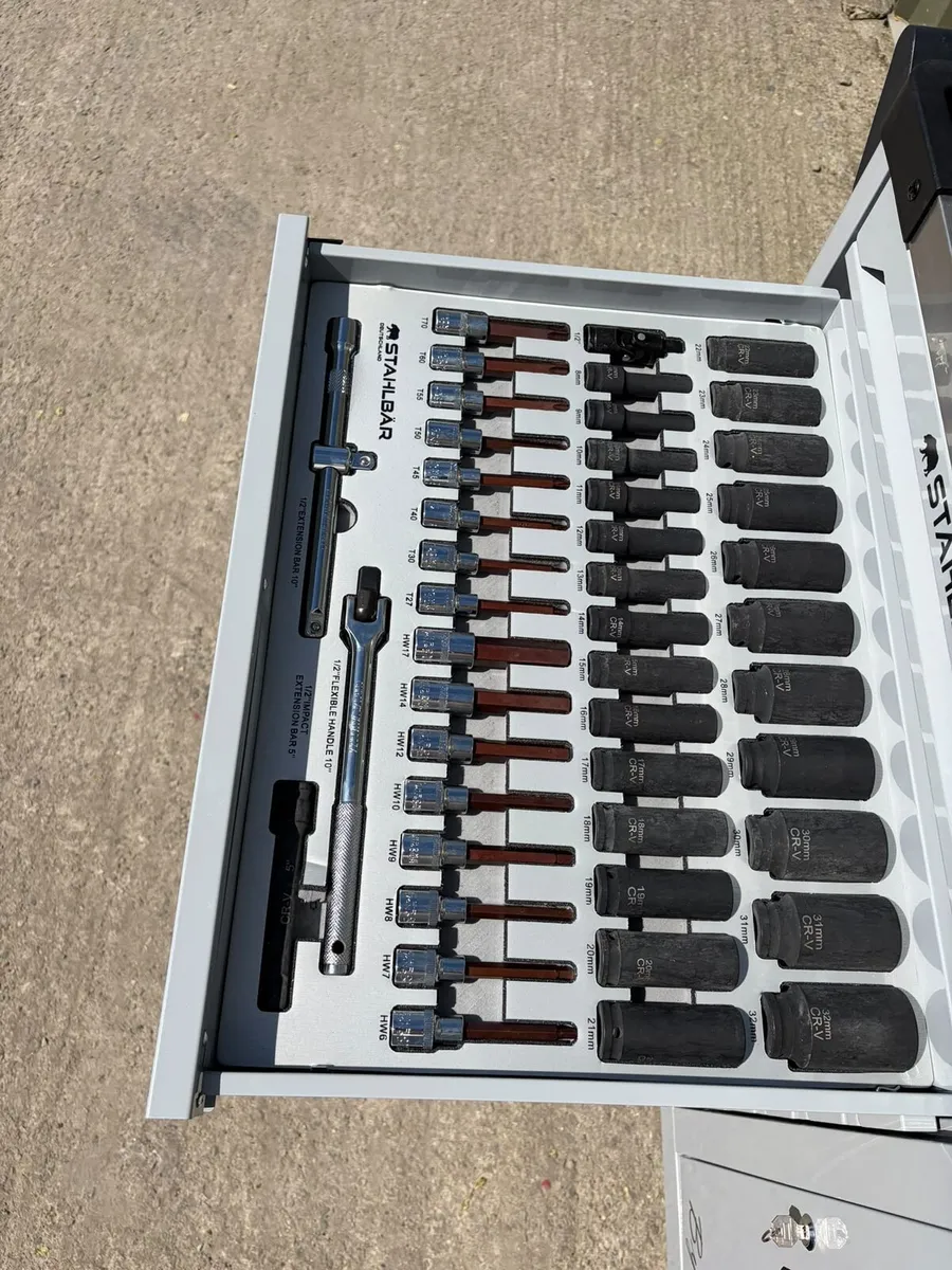 41" 7 Drawer Tool Box – Fully Loaded With Tools - Image 4