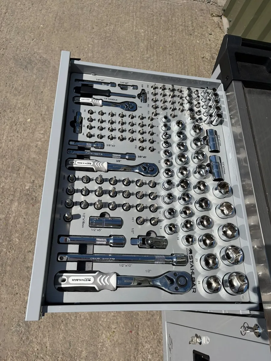 41" 7 Drawer Tool Box – Fully Loaded With Tools - Image 3
