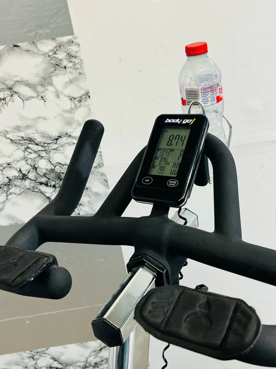 NEW CONDITION LIFE TIME LARGE EXERCISE BIKE 20KG w - Image 4