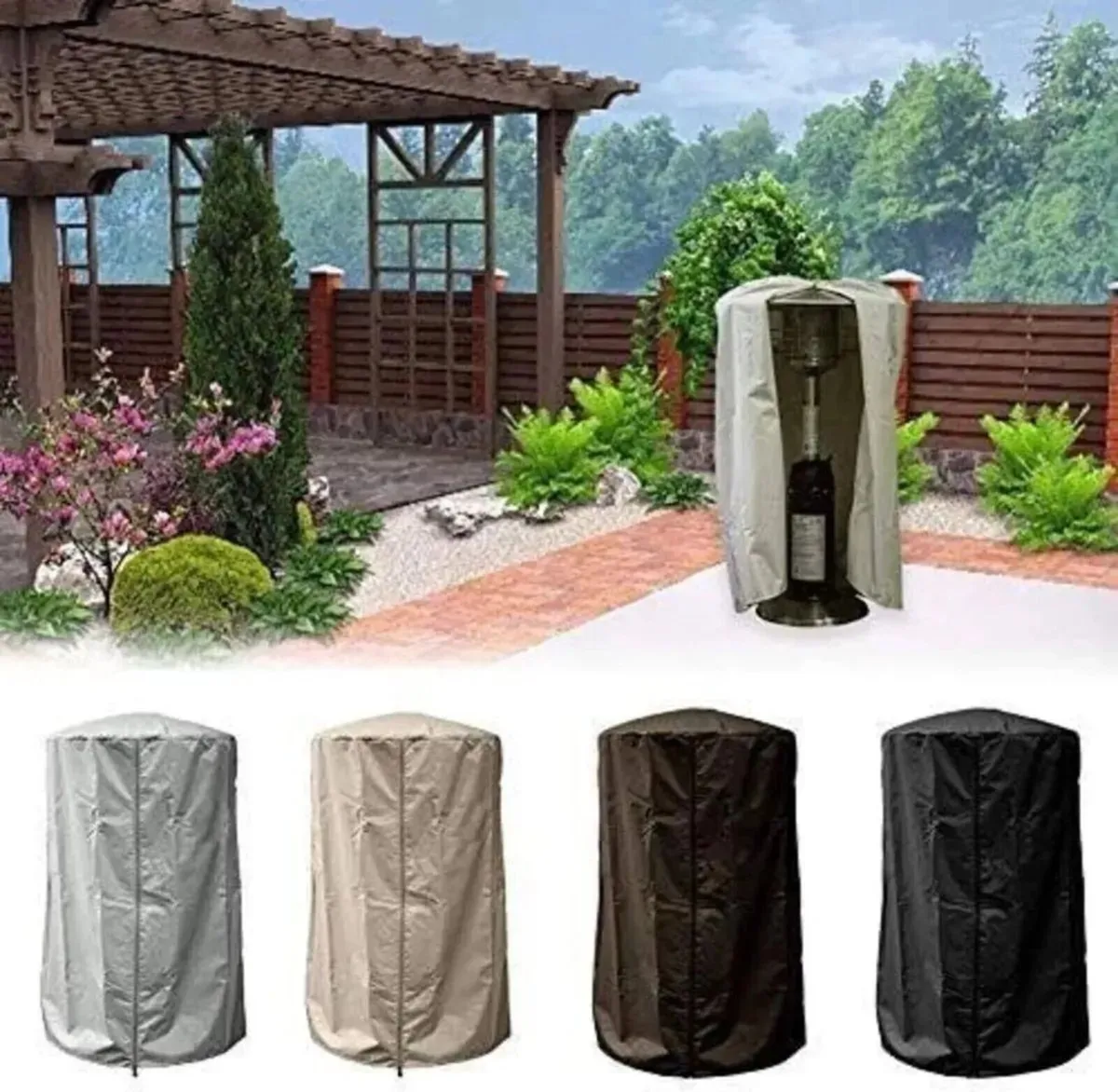 Patio Heater Cover Tabletop Gas Heater Cover - Image 4