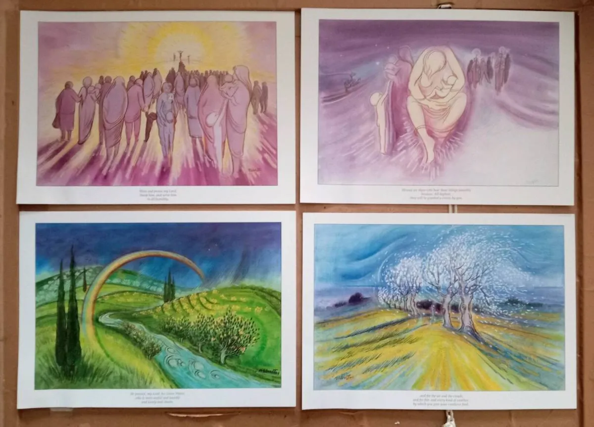 Canticles of the Creatures Francis Assisi Prints - Image 2