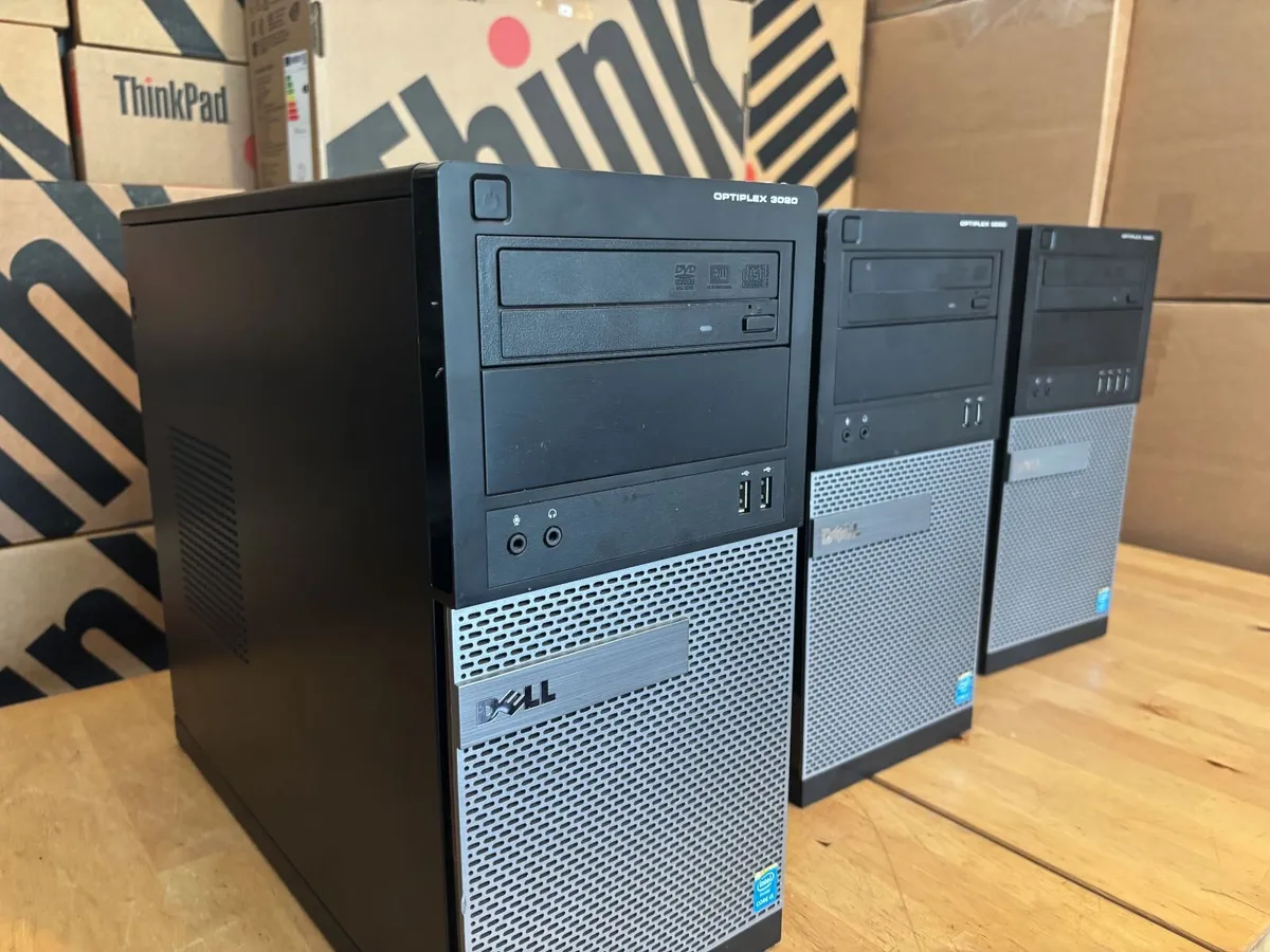Dell 9020 PC's-Quad i5-16Gb Ram-Delivery&Vat - Image 1