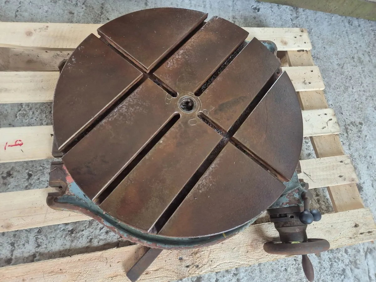 Milling Machine Rotary Table - Image 1