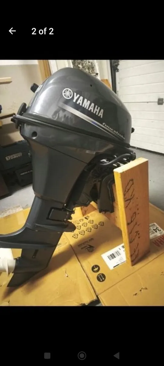 Brand new  Yamaha F9.9JMHS never used - Image 1