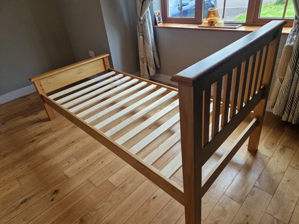 Solid Wood Single Bed - Image 4
