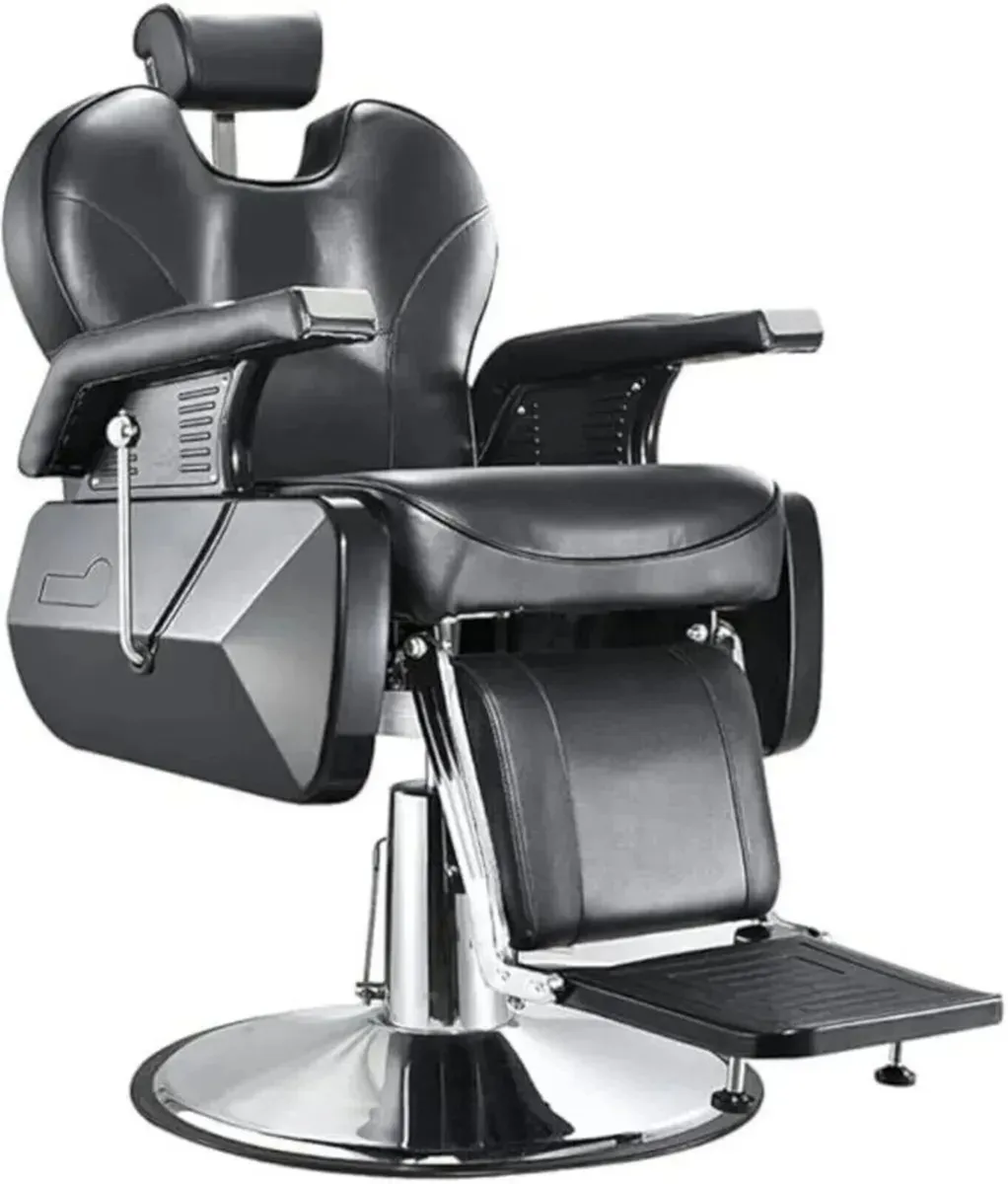 Barber Chair Hydraulic Reclining Salon Chair - Image 3