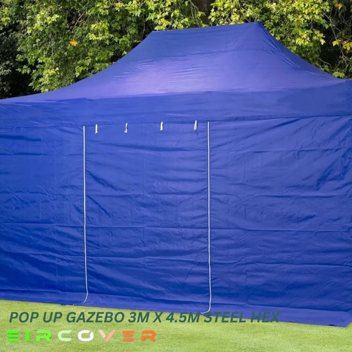 Market Stall Pop Up Gazebo Steel 40mm Hex 3m x 4.5 - Image 2