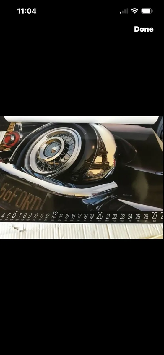 Rare American Classic Cars 1991 calendar - Image 4