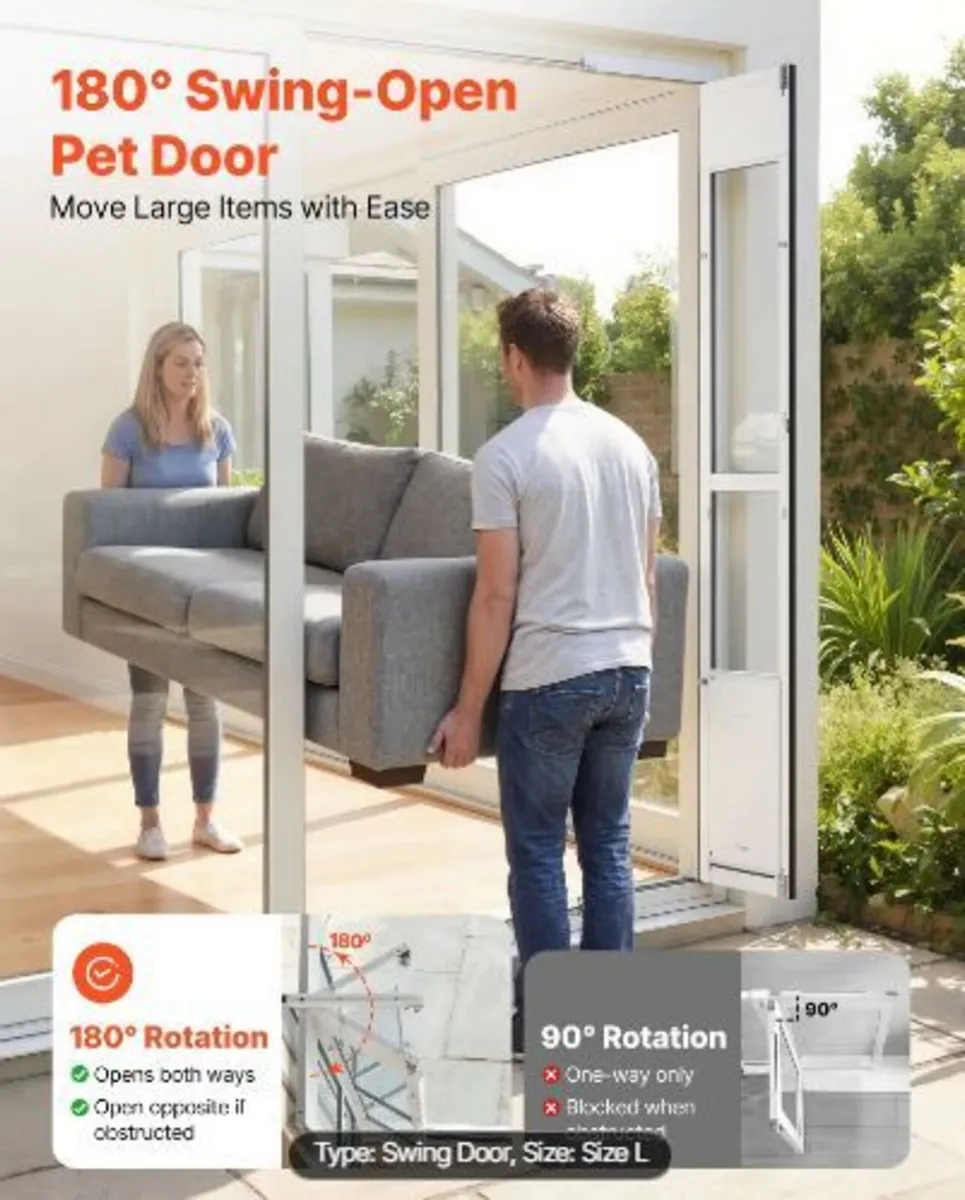 Dog Door for Sliding Glass Door - Image 3