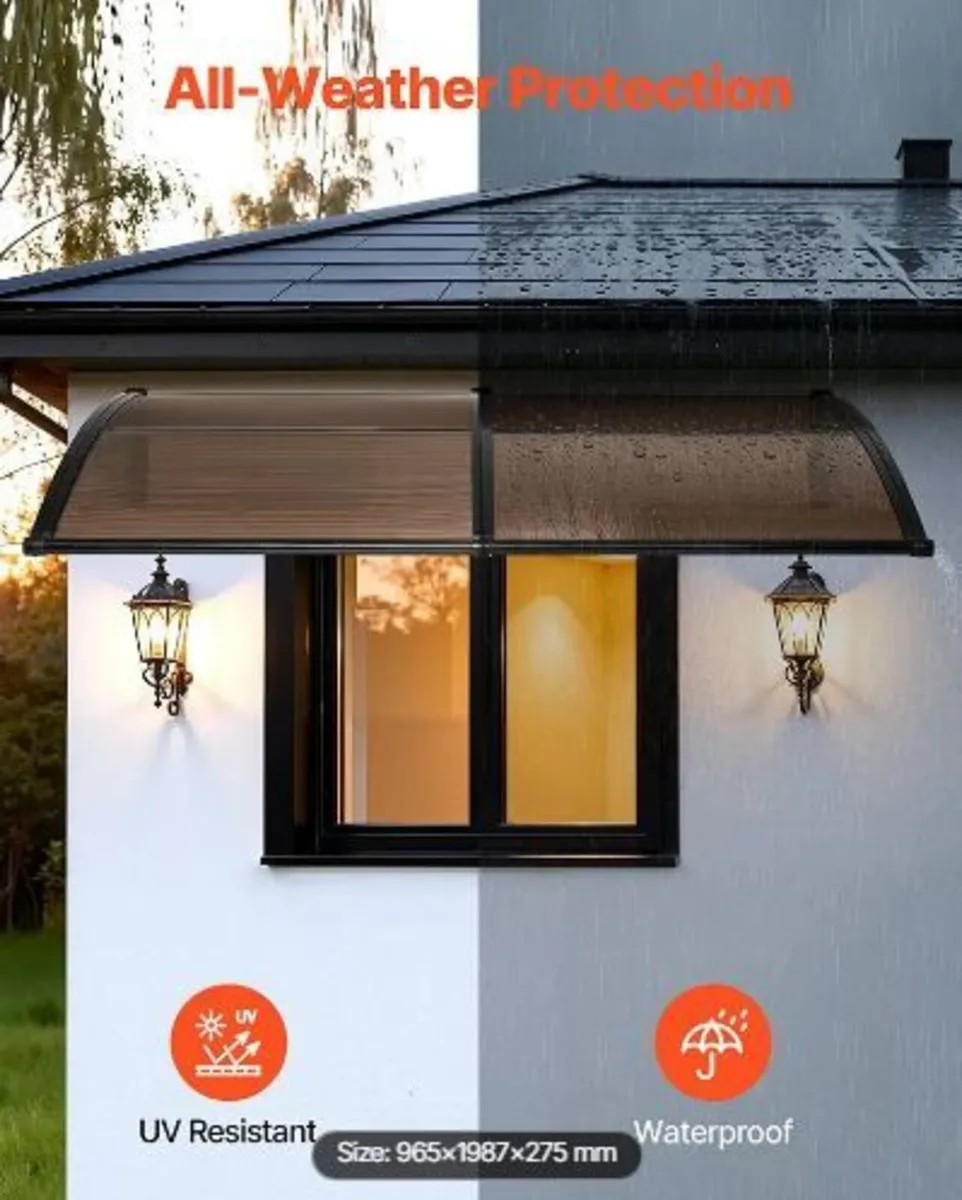 Awnings for Door Entrance, 38 x 78 in - Image 4