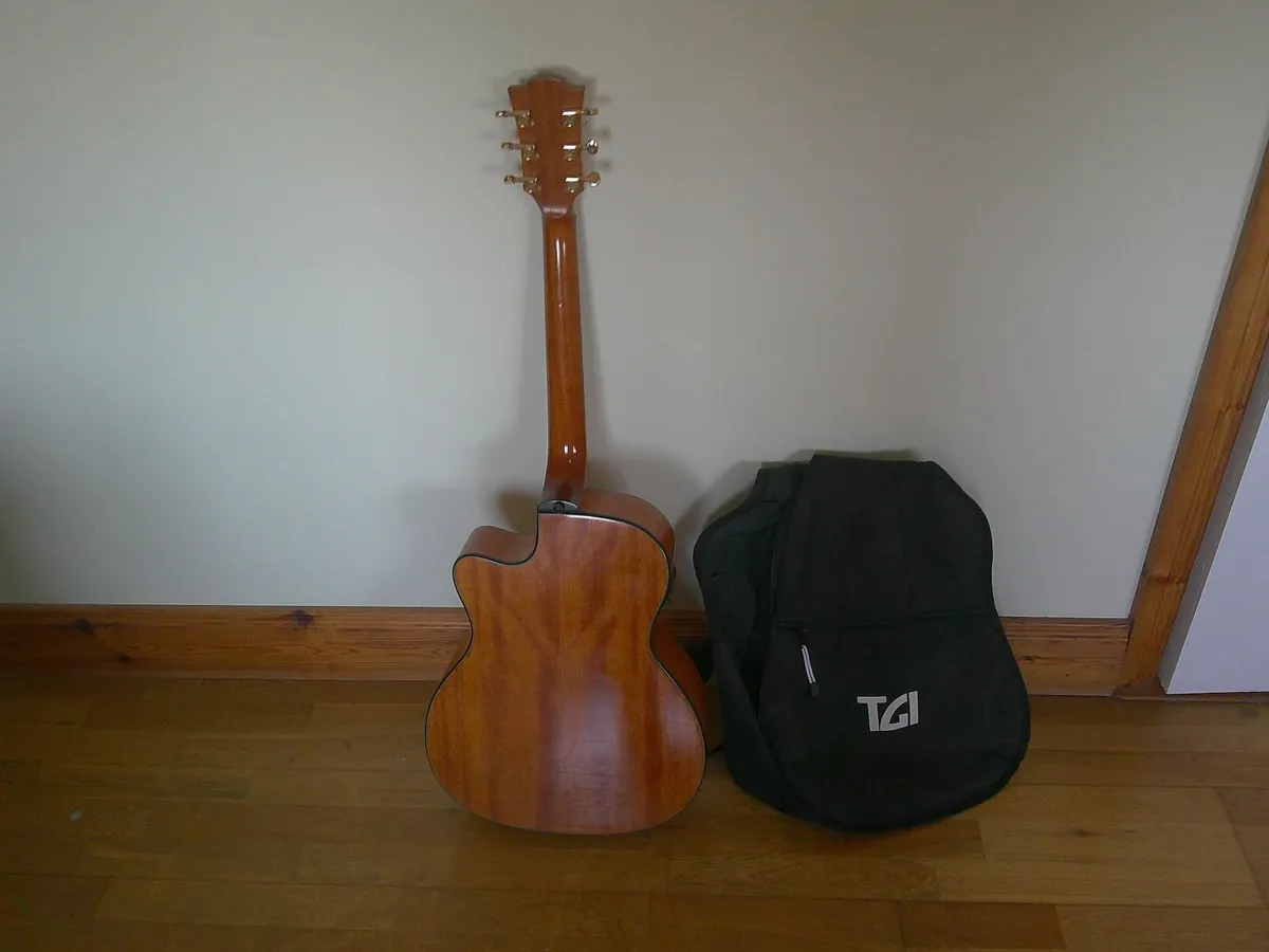 Beautifully Crafted Lag Acoustic Guitar - Image 4