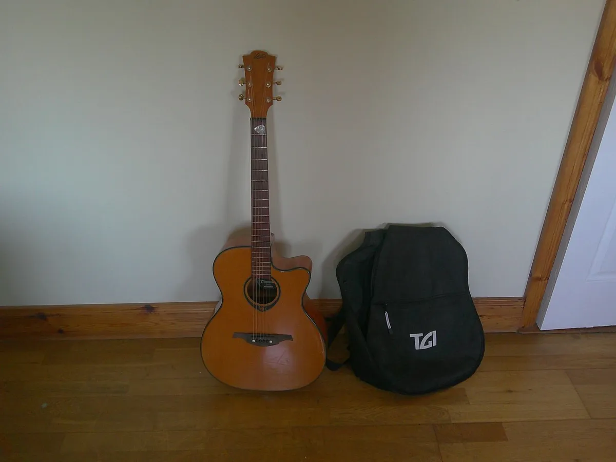 Beautifully Crafted Lag Acoustic Guitar - Image 2