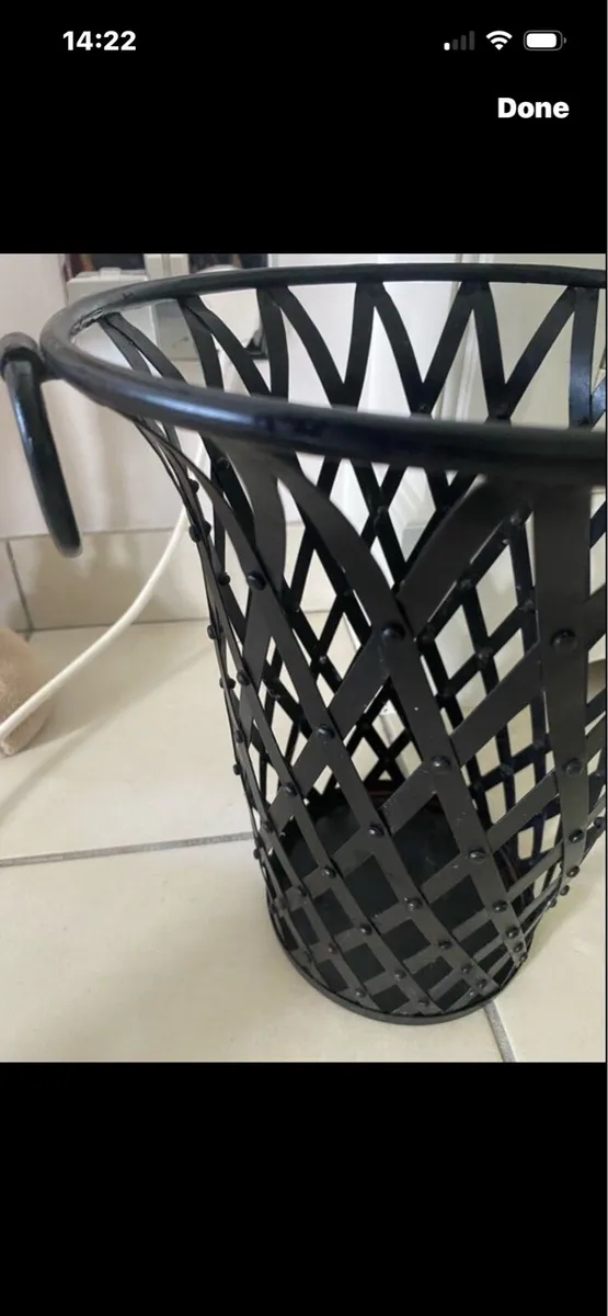 Metal Waste Basket - Image 3