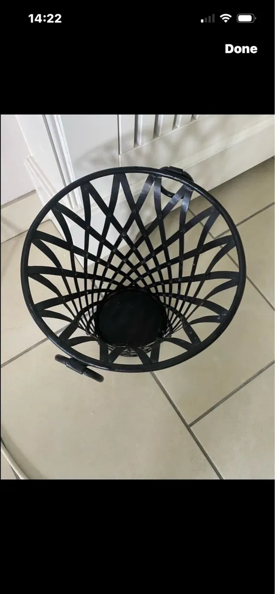 Metal Waste Basket - Image 4