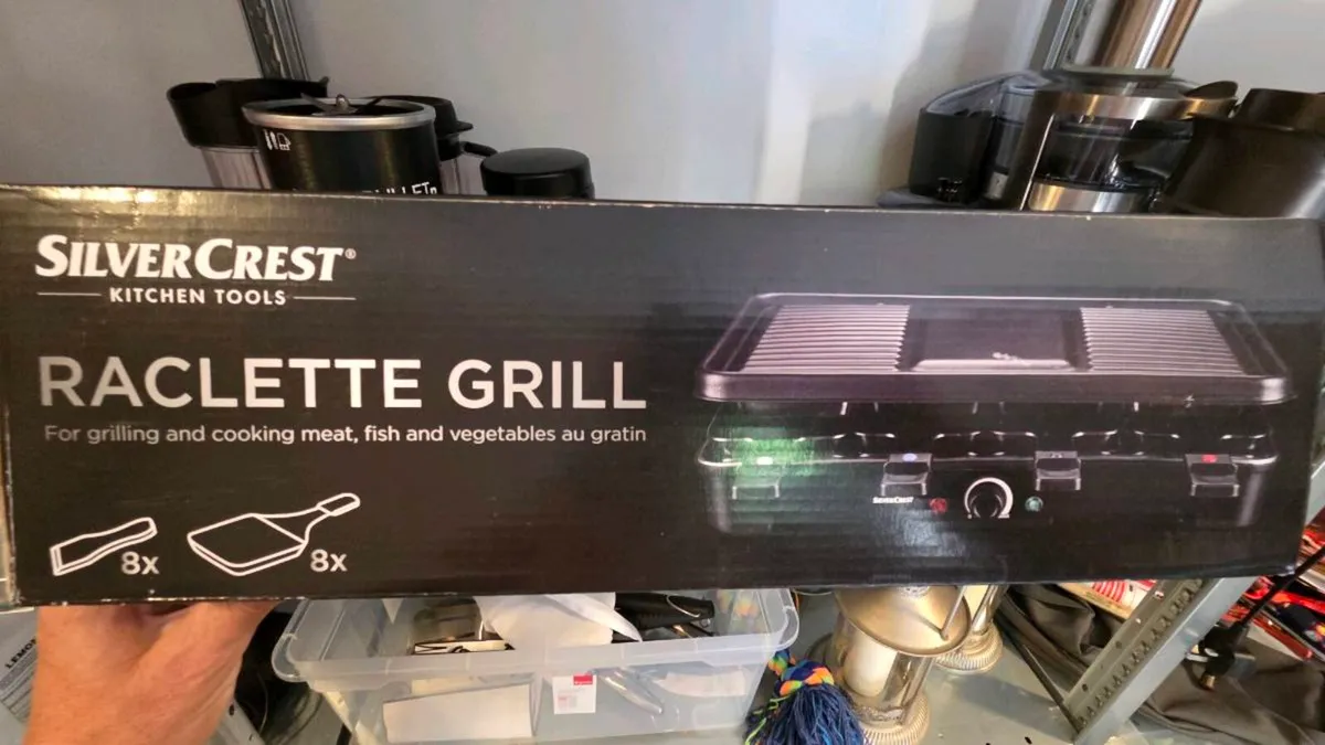 SilverCrest 8-Person Raclette Grill (1200W) - Image 2