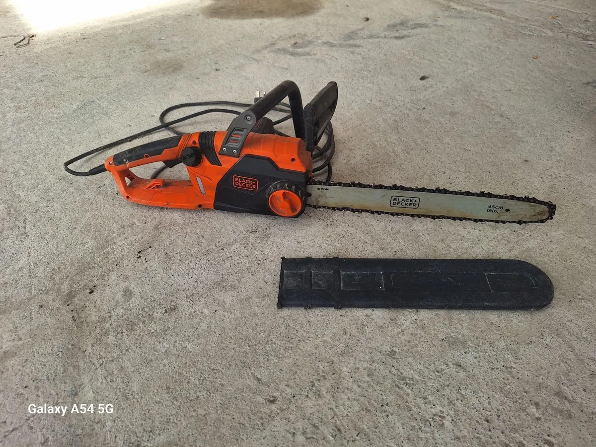 Chainsaw  black and decker - Image 4