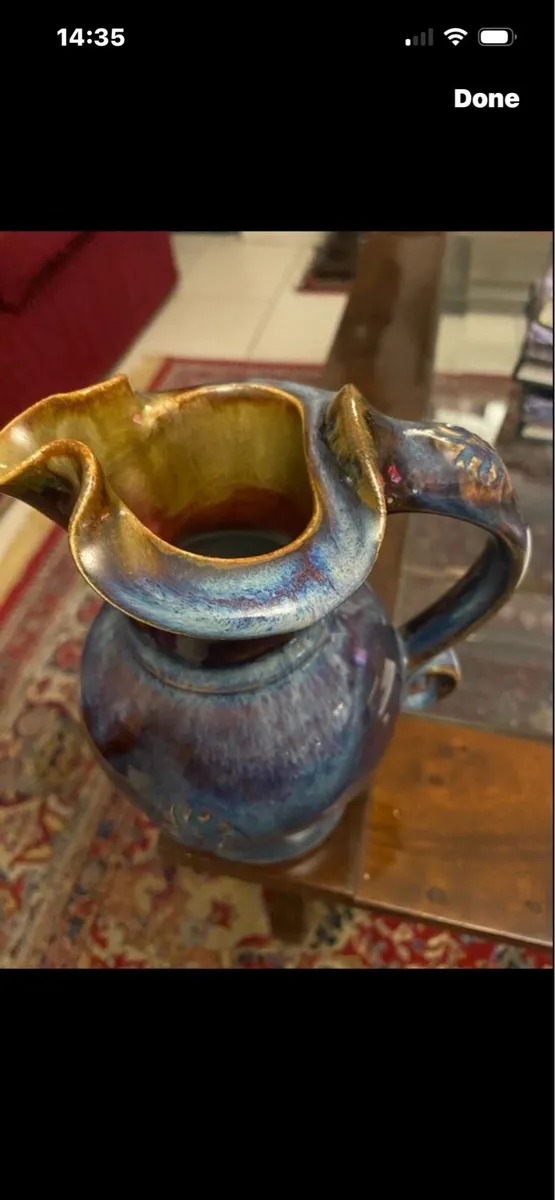 Large Colm De Ris Pottery Water Jug - Image 4