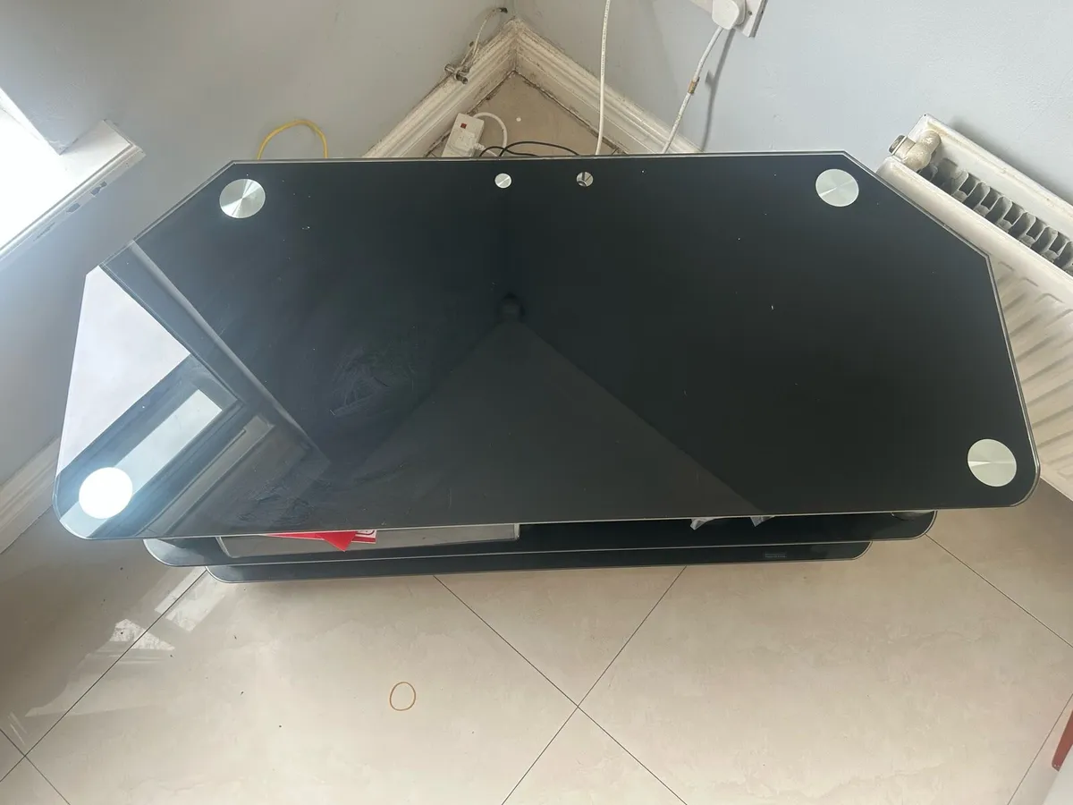 Black tv stand - Image 2