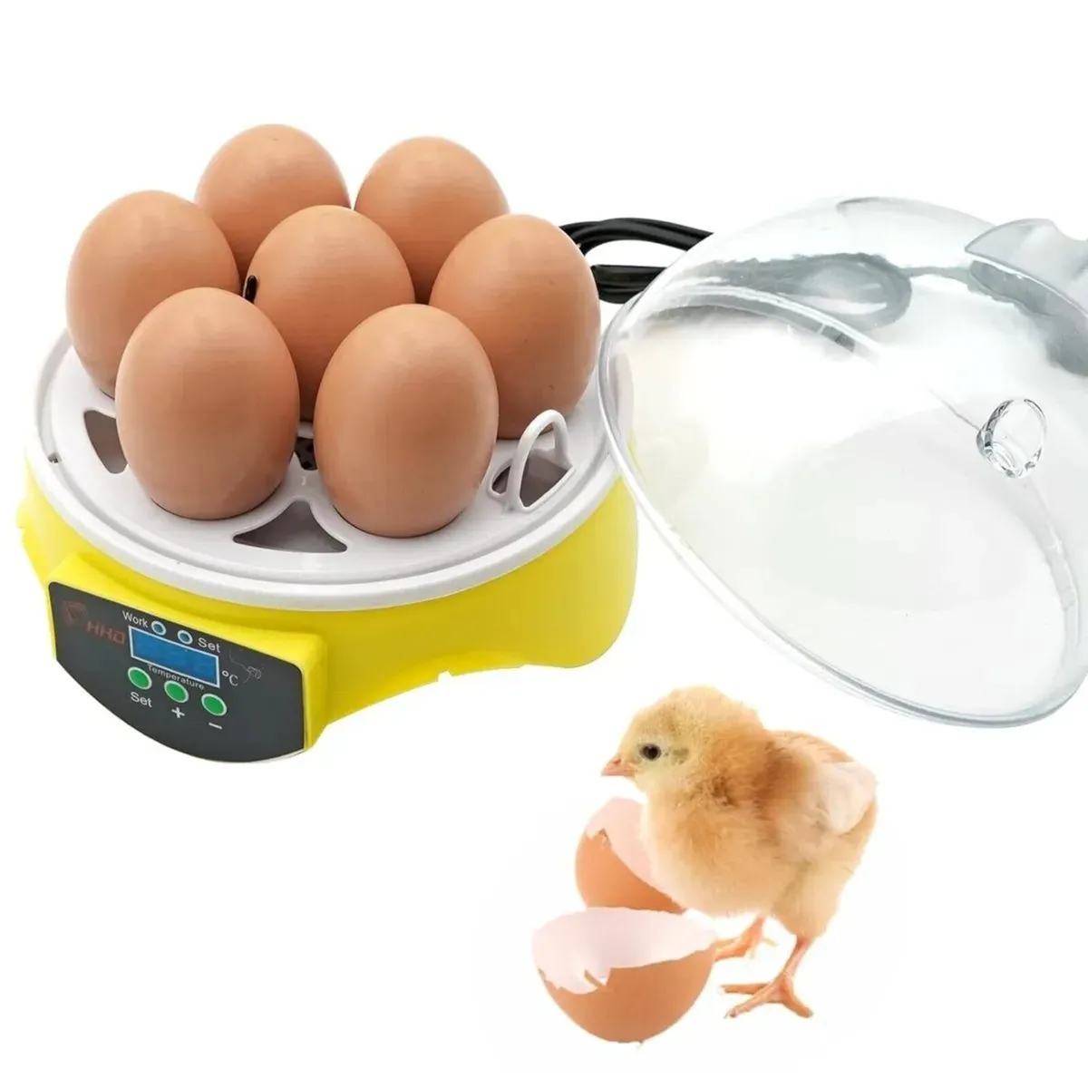 Mini 7 Egg Incubator Automatic Hatch Machine - Image 2