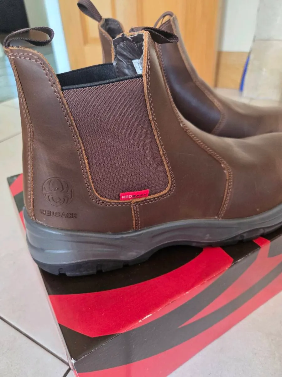 RedBack Mens working Safely Boots    Size 11/46 - Image 4
