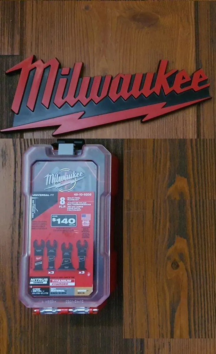 Milwaukee Multi-Tool Blade set (2xTypes) - Image 2