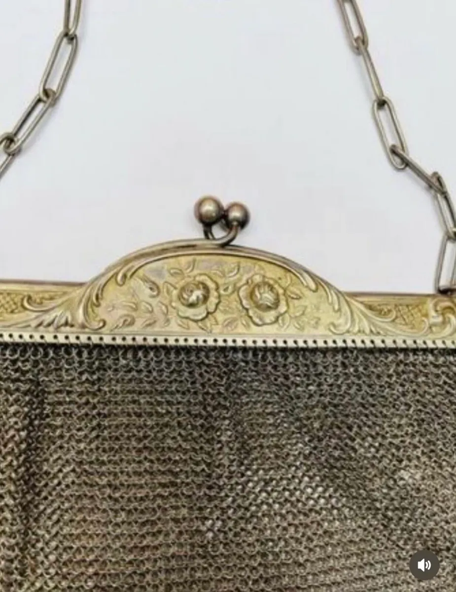 Silver metal bag - Image 2