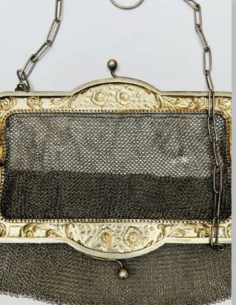 Silver metal bag - Image 3