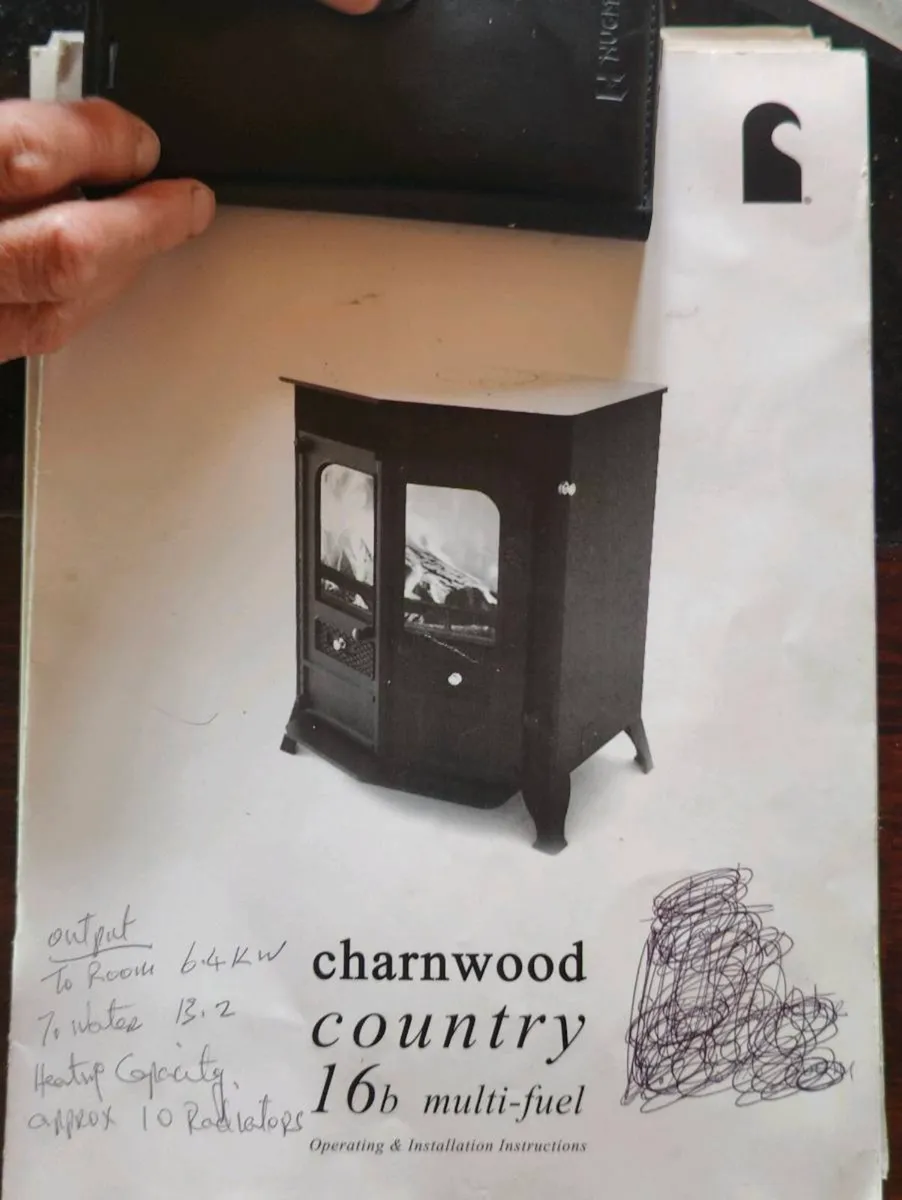 Charnwood Country 16b Multi-Fuel Stove - Image 1