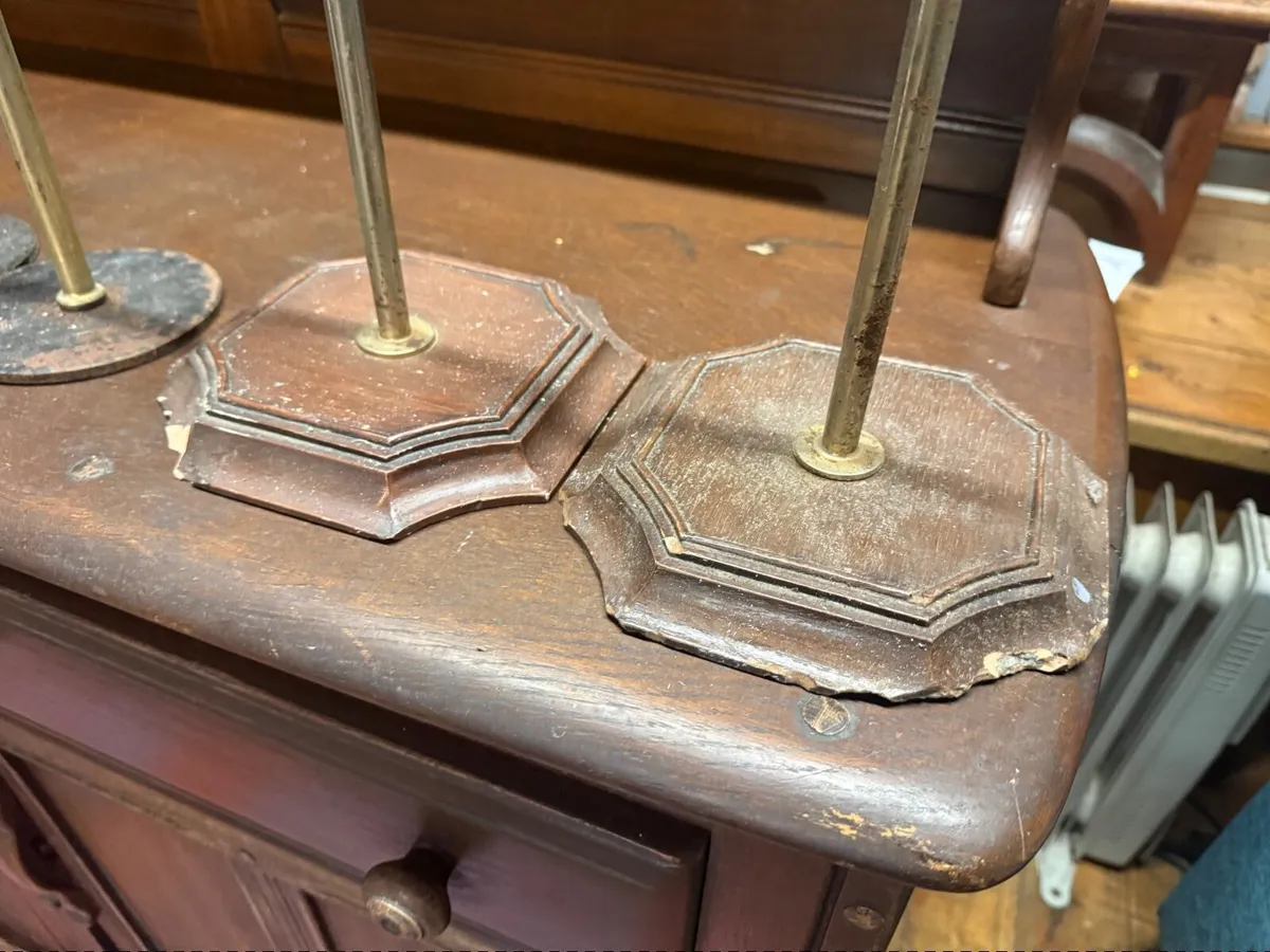 Eight antique  hat stands from Hattery  Millinery - Image 3