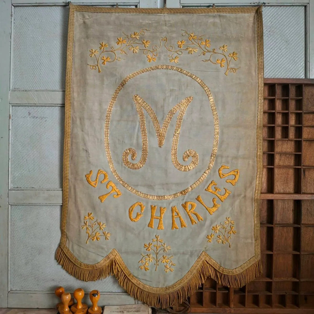 Late Victorian Procession Banner - Image 1
