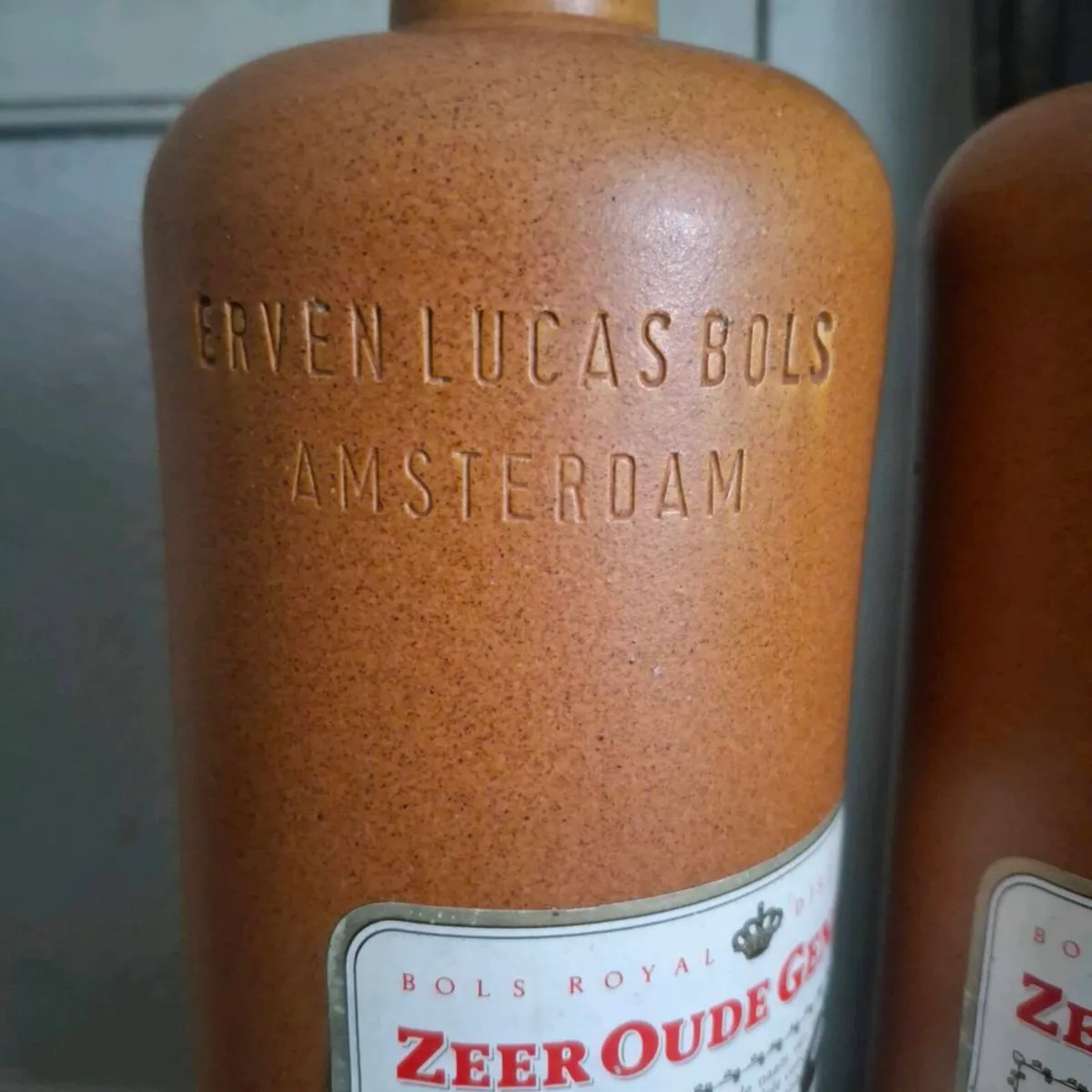 1970s Bols Zeer Oude Genever Clay Bottles - Image 2