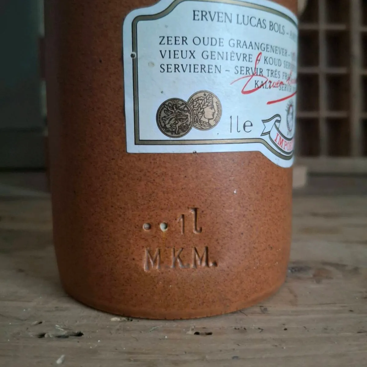 1970s Bols Zeer Oude Genever Clay Bottles - Image 3