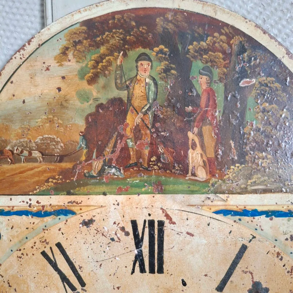 19th Century Iron Clock Dial - Image 2