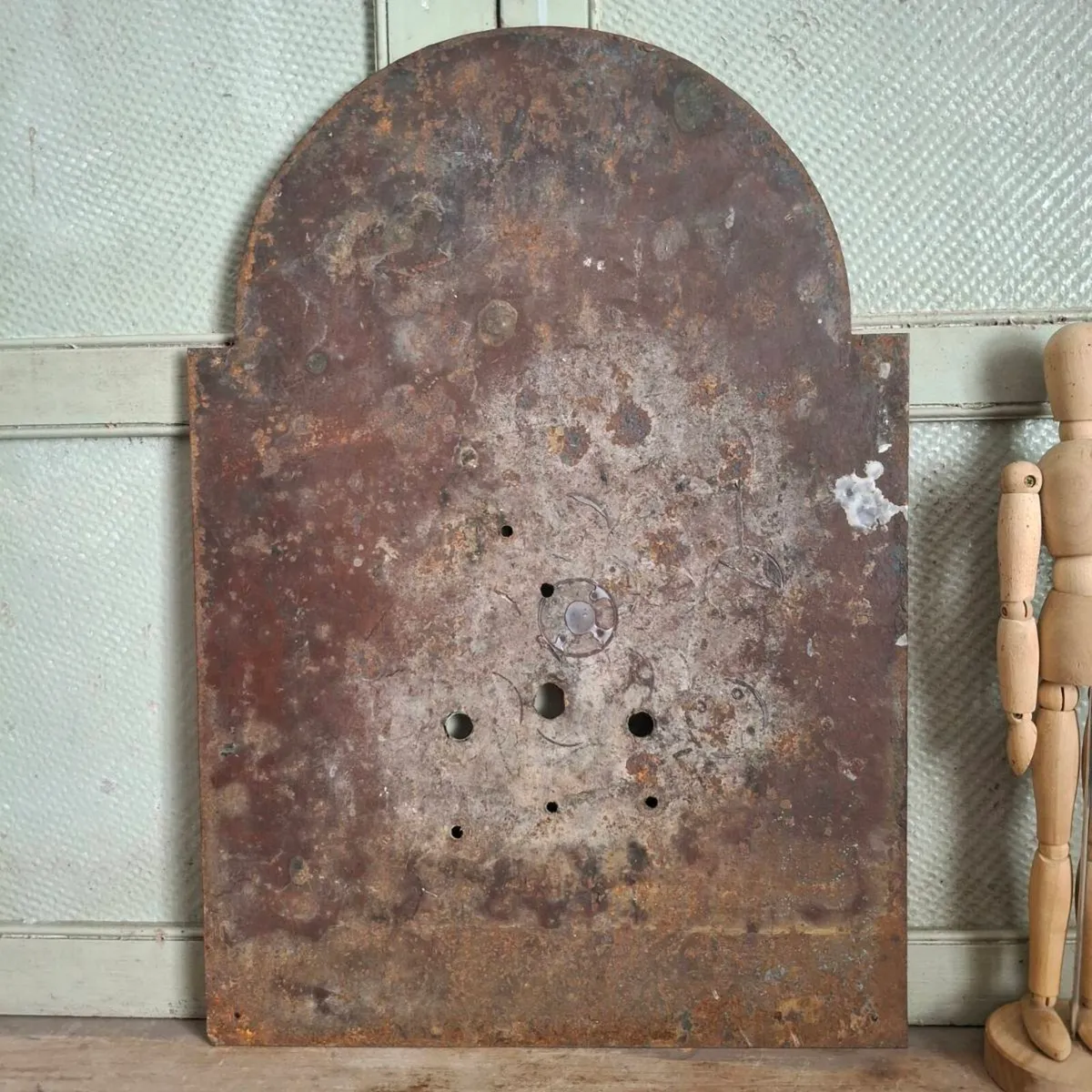 19th Century Iron Clock Dial - Image 4