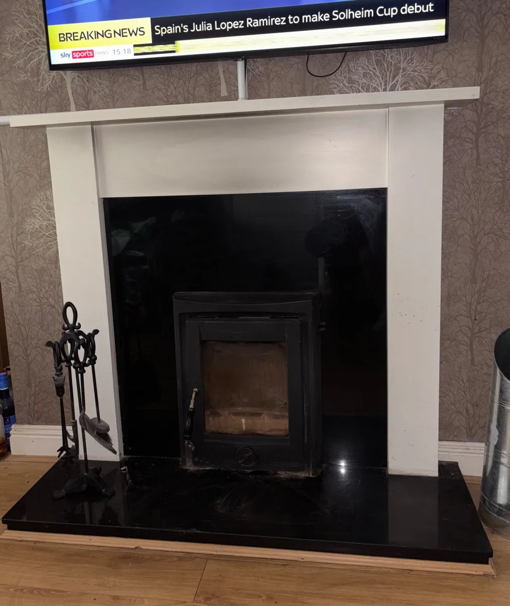 Fireplace & Henley Wood Burning Stove - Image 1