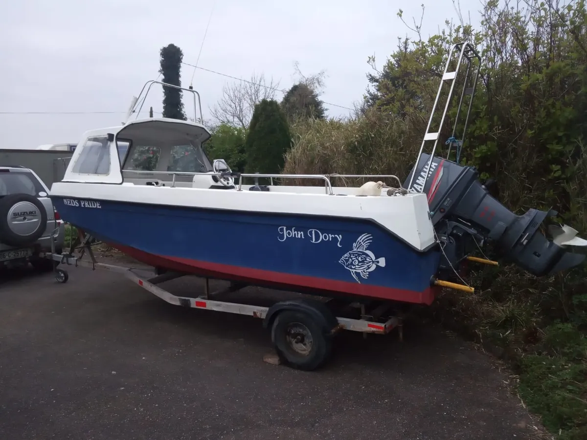 John Dory 17ft fishing boat 75hp Yamaha outboard - Image 2
