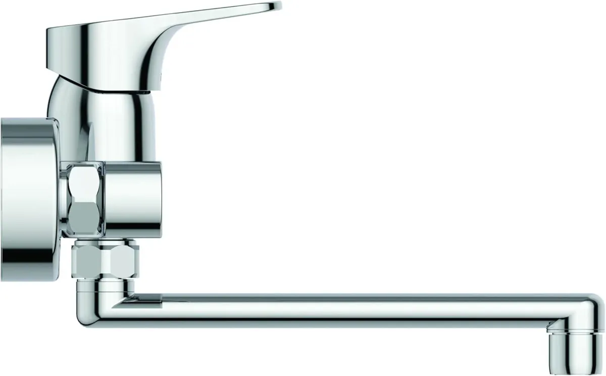 Cerabase Wall Mounted Single-Lever Kitchen Mixer - Image 2