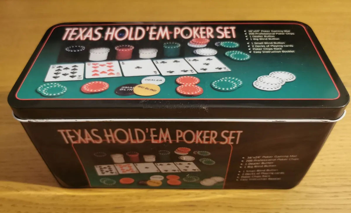 Brand New : Full Poker Set - Image 1