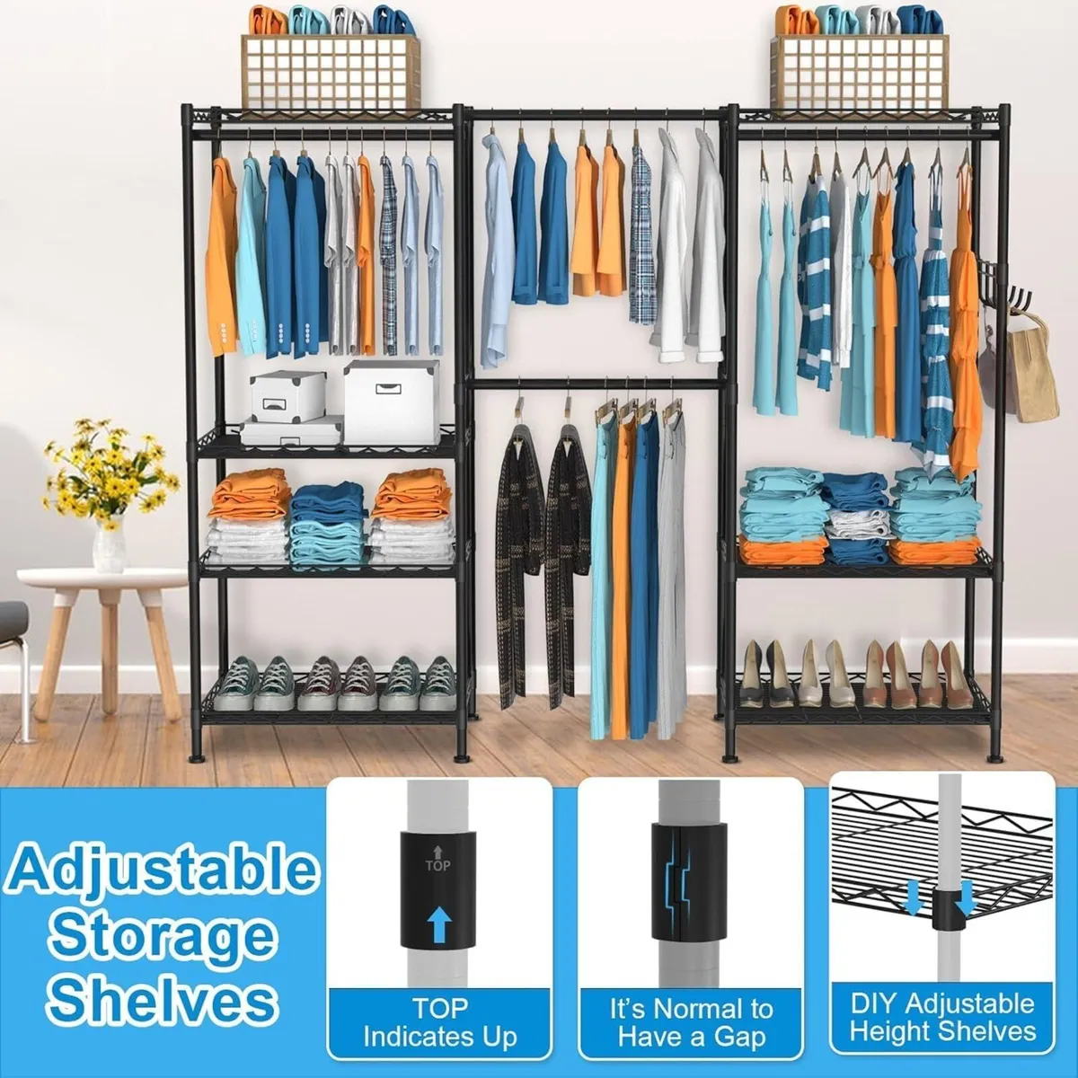 Clothes Rack for Hanging Adjustable - Image 3
