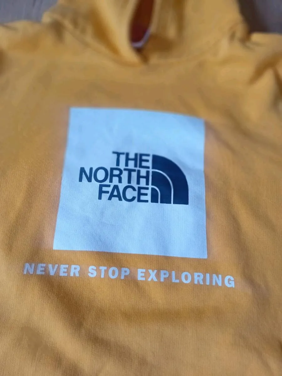 North Face hoodie youth size Large - Image 2