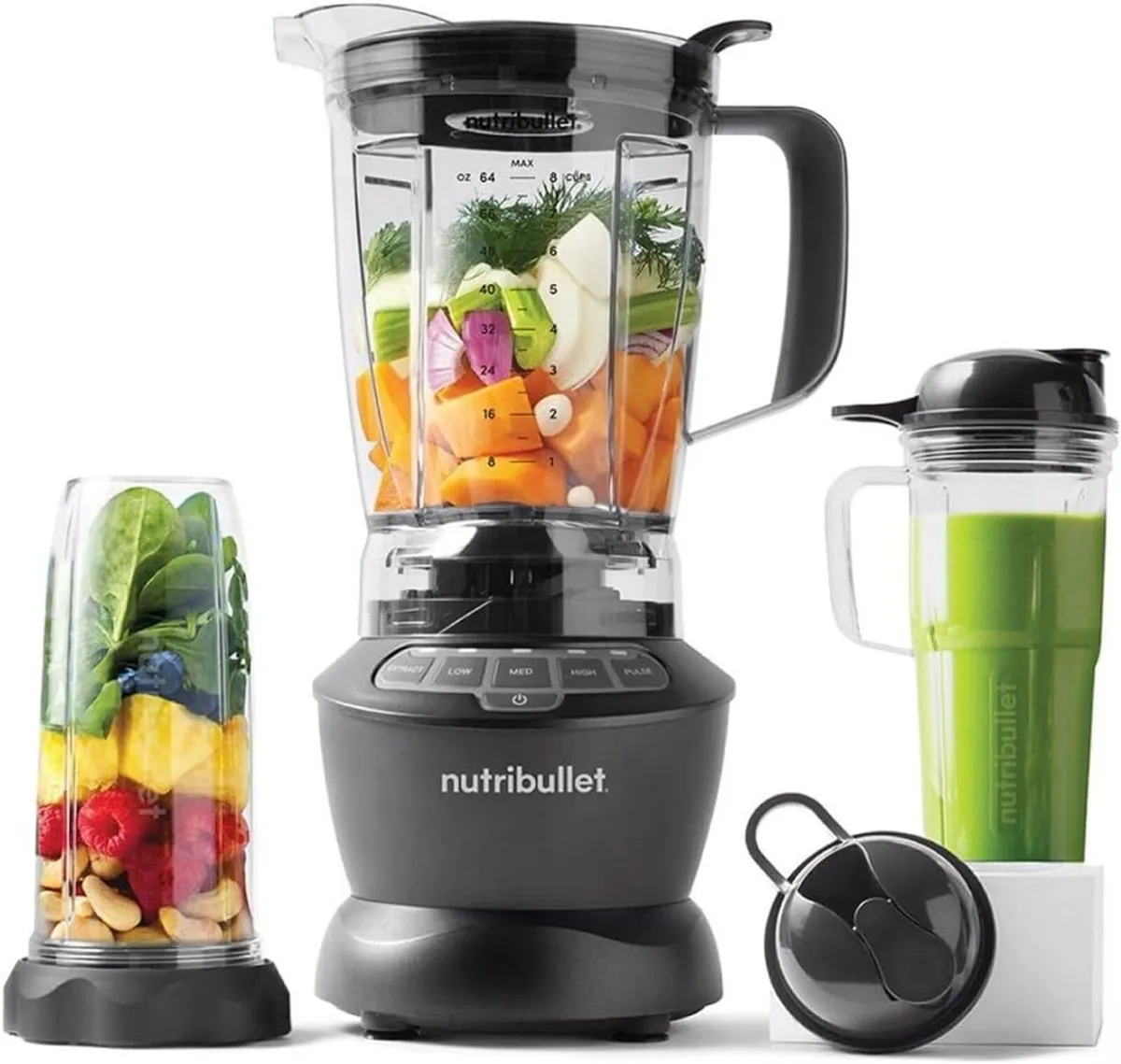 Hot and Cold Blender Combo Includes Powerful 1200W - Image 1