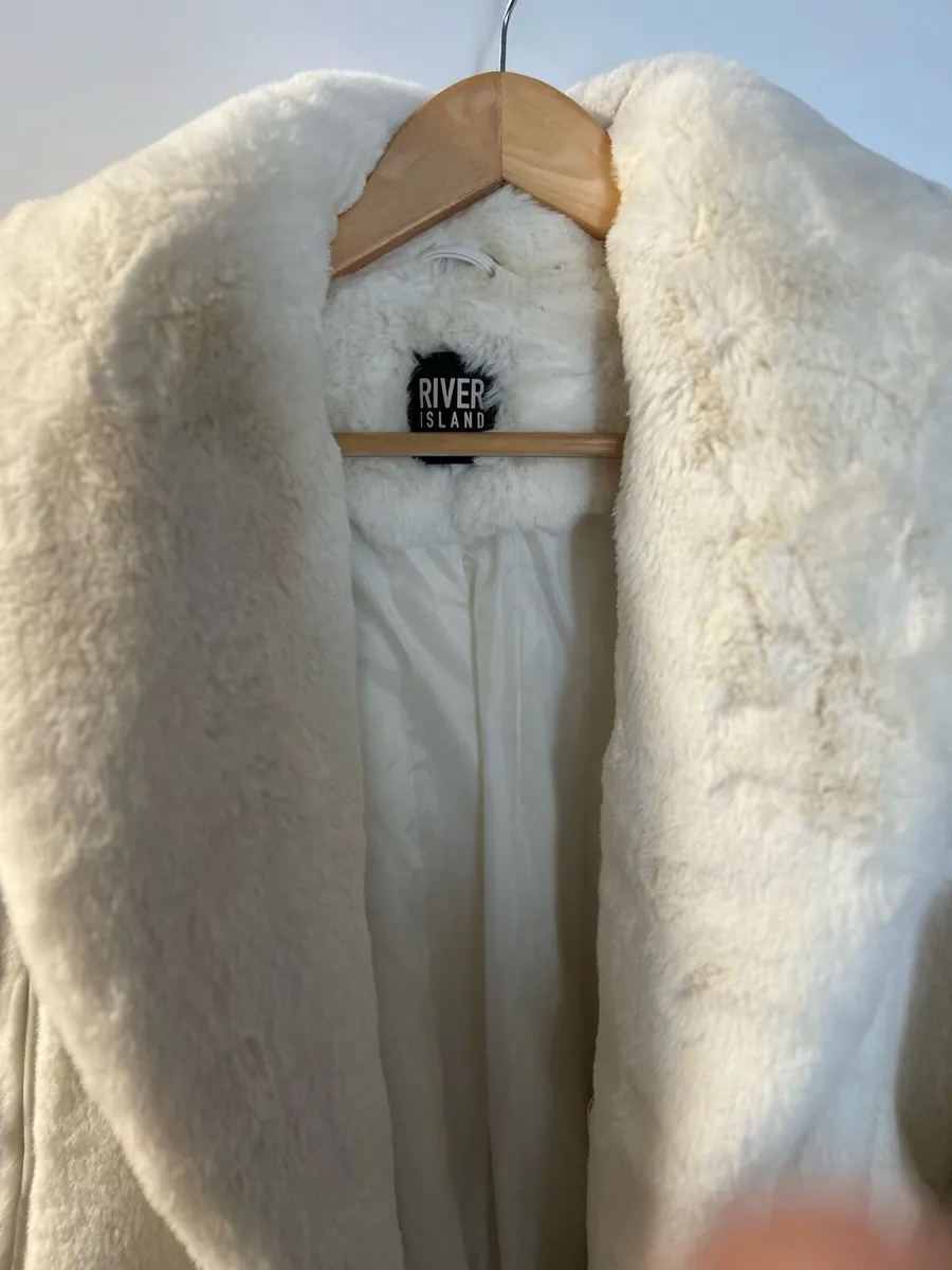 River island Women’s jacket faux fur coat - Image 2