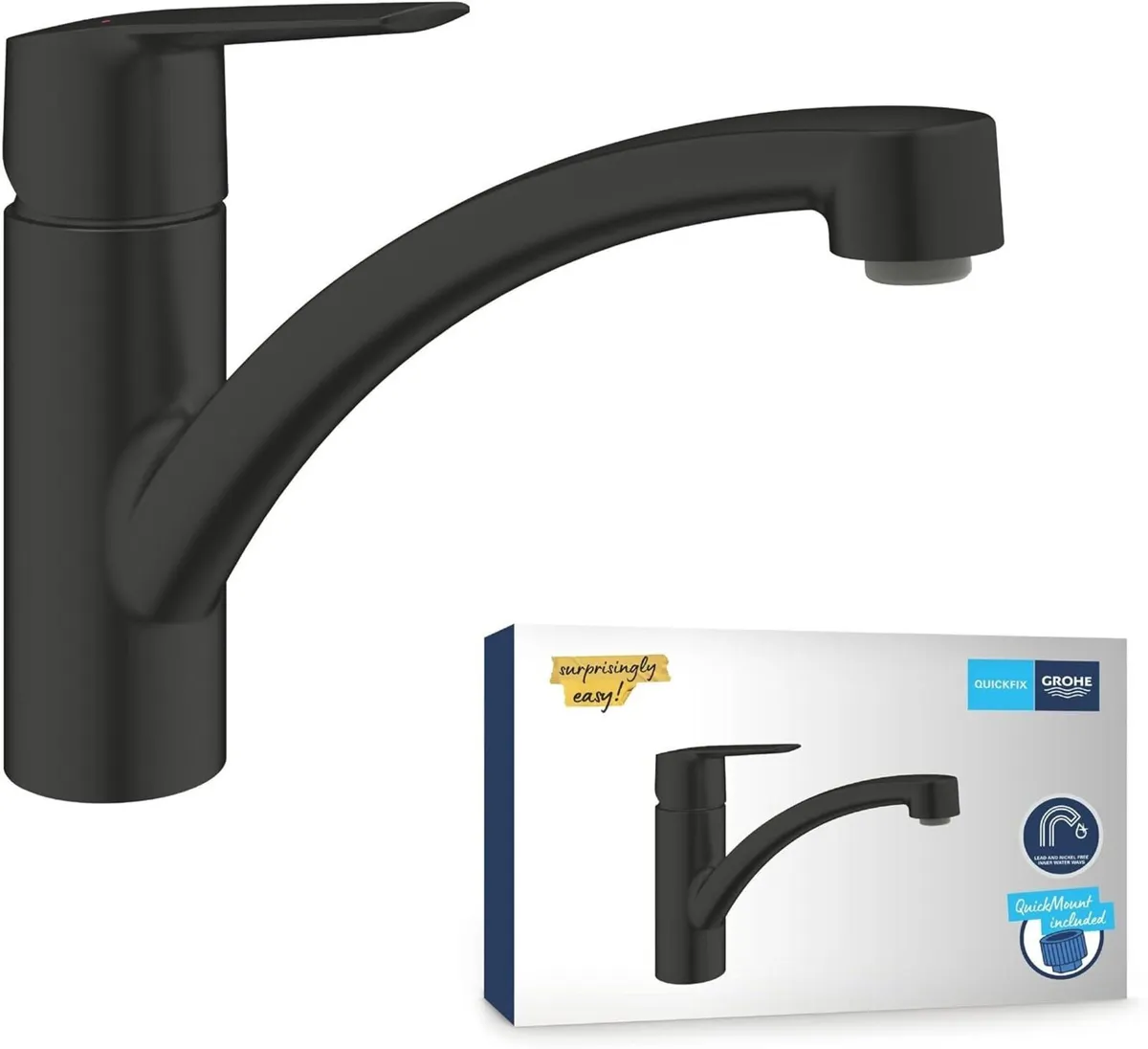 Start Quickfix Single Lever Kitchen Sink Mixer Tap - Image 1
