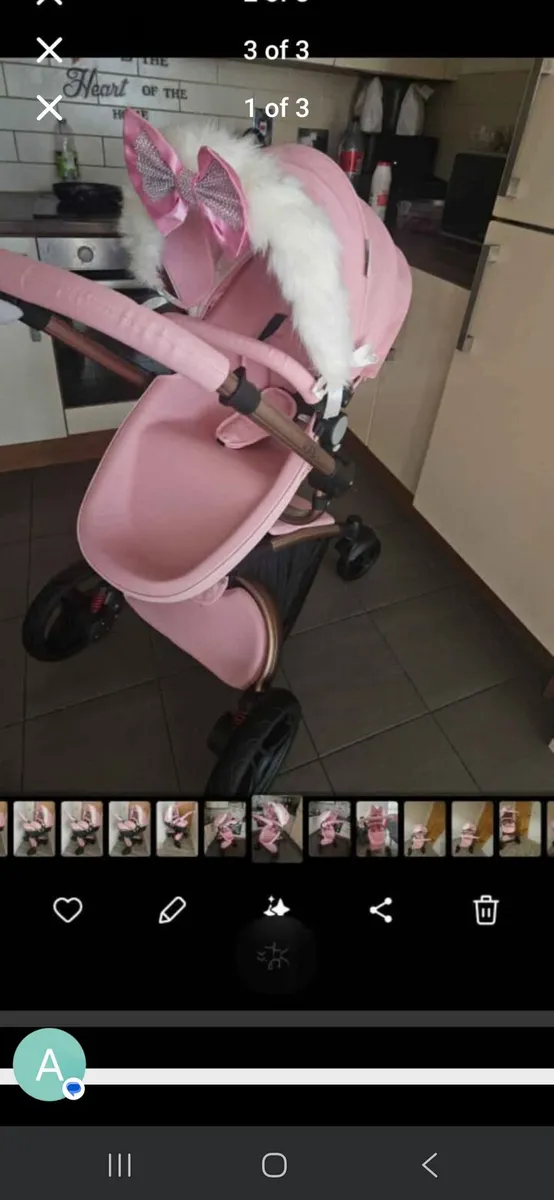 Beautiful pram 3 in 1 - Image 3