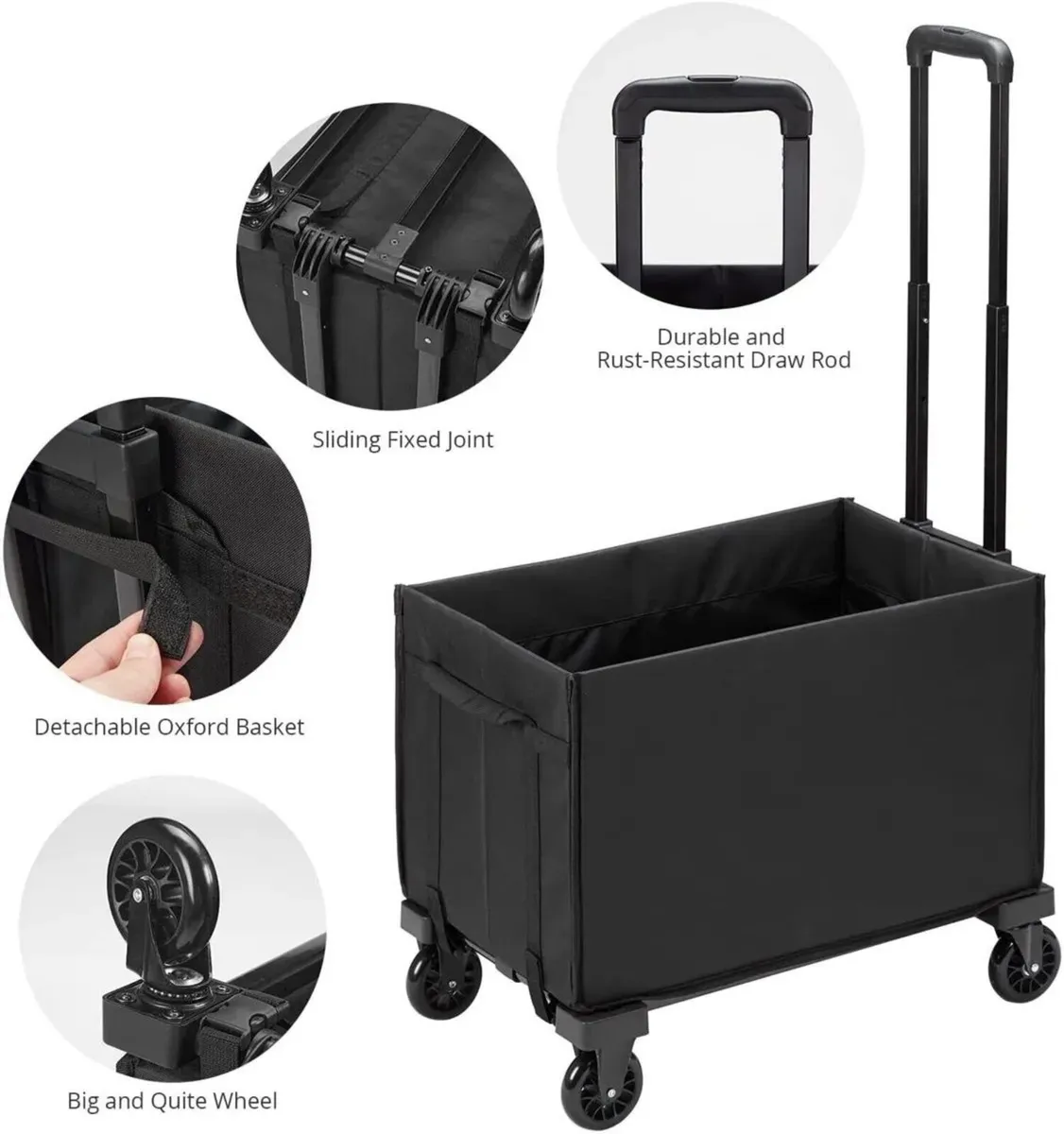 Hand Truck 2 in 1 Heavy Duty Folding Cart - Image 1