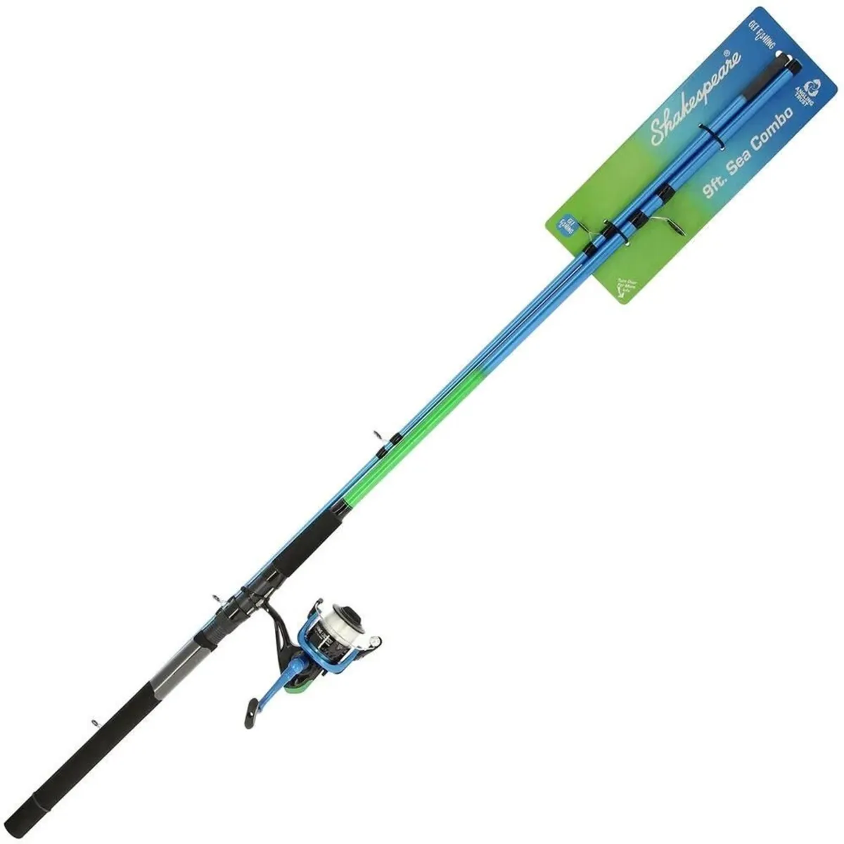 Fishing Shakespeare  9ft Sea Rod and Reel Combo - Image 1